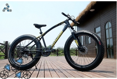 Велосипед FatBike Jaguar Love Freedom Black (Фэт-Байк)